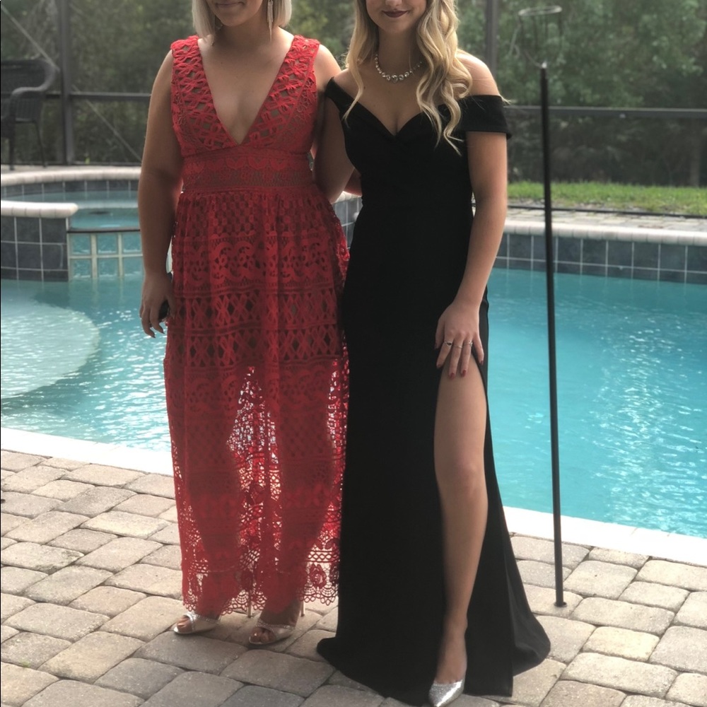 Black Tobi Formal Dress